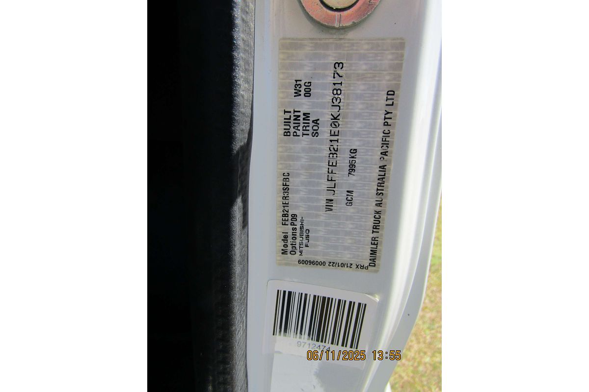 2022 Fuso Canter 515 4x2 MWB