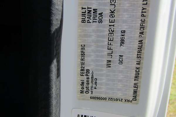 2022 Fuso Canter 515 4x2 MWB