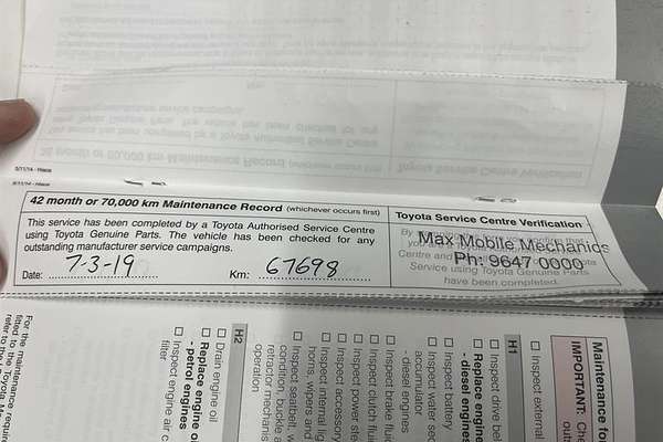 2015 Toyota Hiace Commuter TRH223R ELWB High Roof