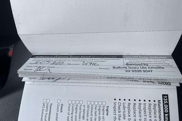 2021 Isuzu D-MAX SX High Ride Rear Wheel Drive