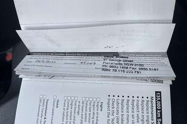 2021 Isuzu D-MAX SX High Ride Rear Wheel Drive