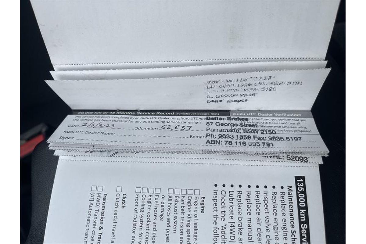 2021 Isuzu D-MAX SX High Ride Rear Wheel Drive