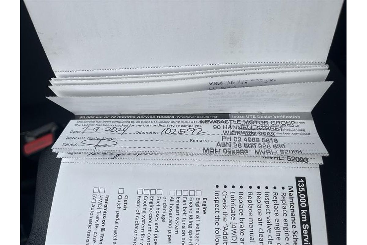 2021 Isuzu D-MAX SX High Ride Rear Wheel Drive