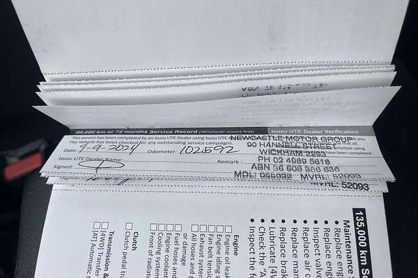 2021 Isuzu D-MAX SX High Ride Rear Wheel Drive