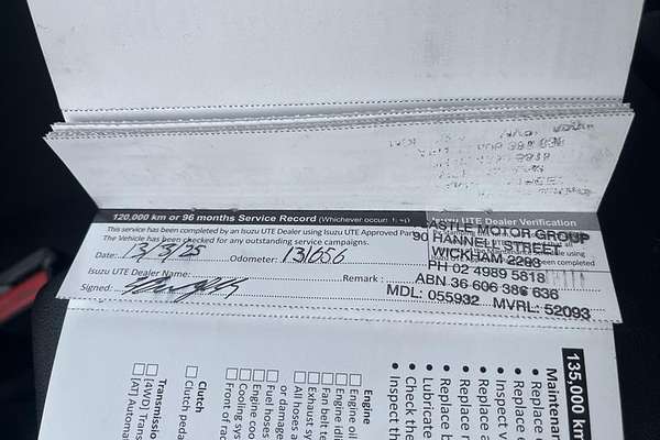 2021 Isuzu D-MAX SX High Ride Rear Wheel Drive