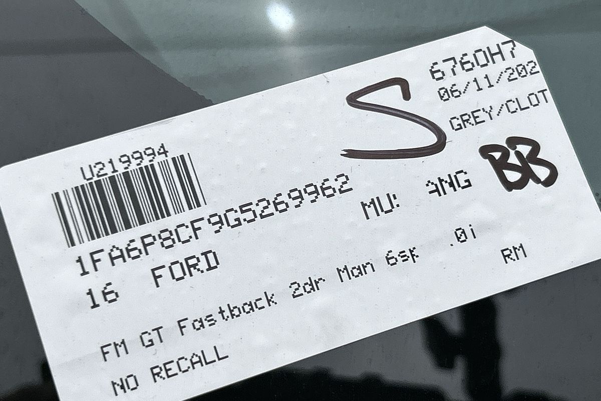 2016 Ford Mustang GT FM