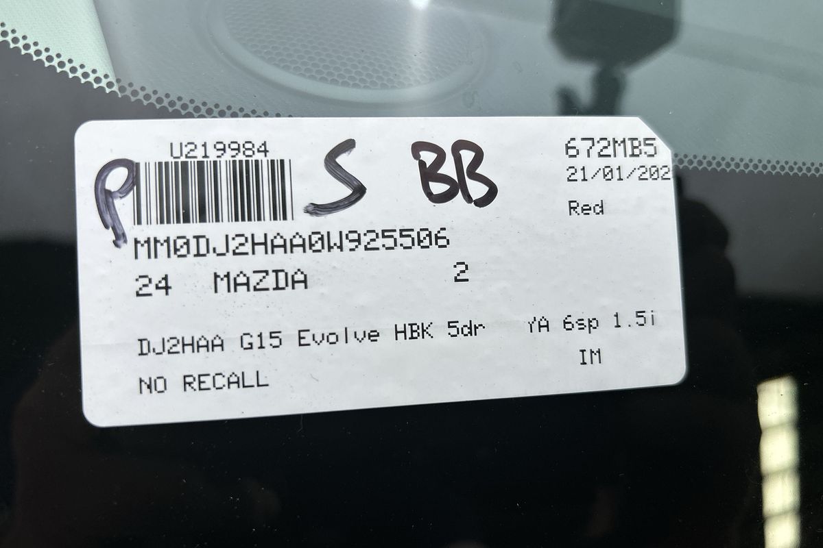 2024 Mazda 2 G15 Evolve DJ Series