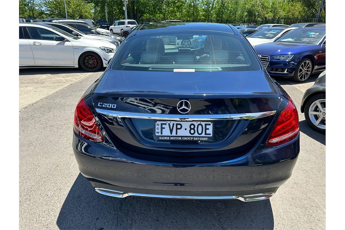 2016 Mercedes-Benz C-Class C200 W205