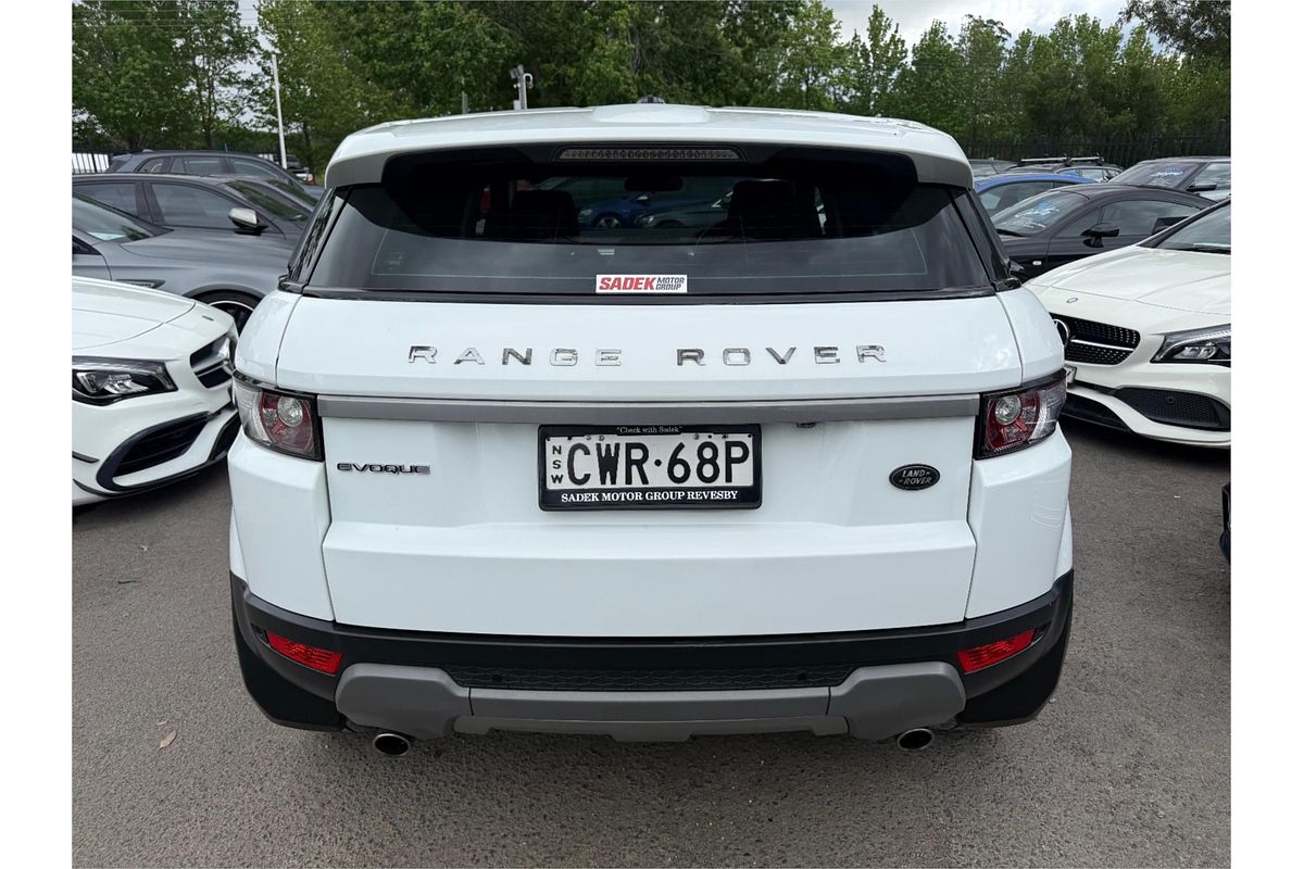 2013 Land Rover Range Rover Evoque SD4 Pure L538