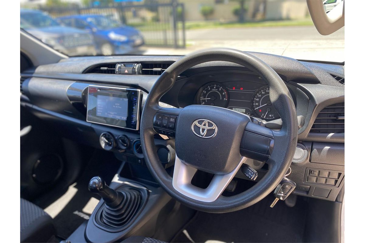 2017 Toyota Hilux Workmate TGN121R Rear Wheel Drive