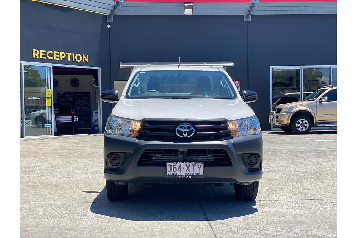 2017 Toyota Hilux Workmate TGN121R Rear Wheel Drive