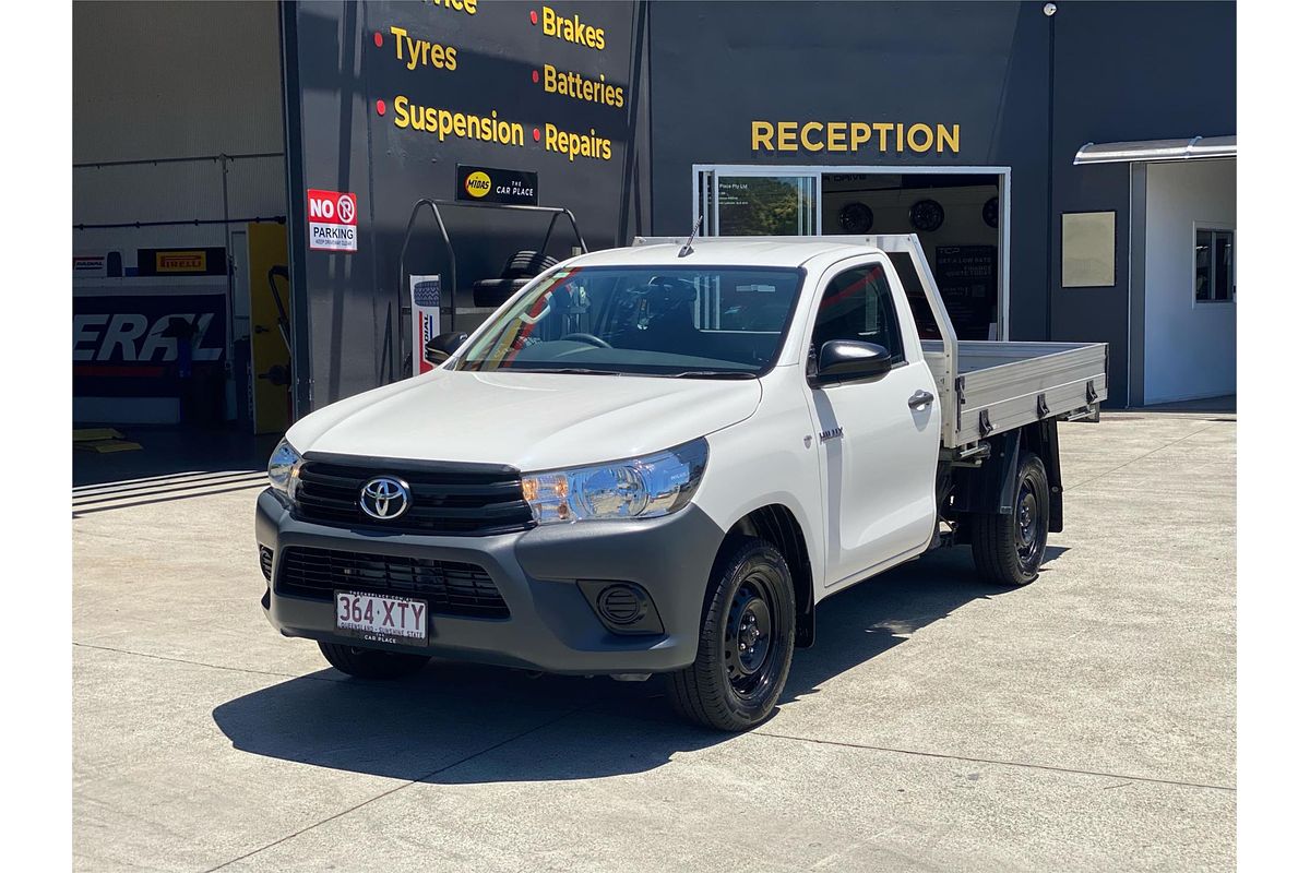 2017 Toyota Hilux Workmate TGN121R Rear Wheel Drive