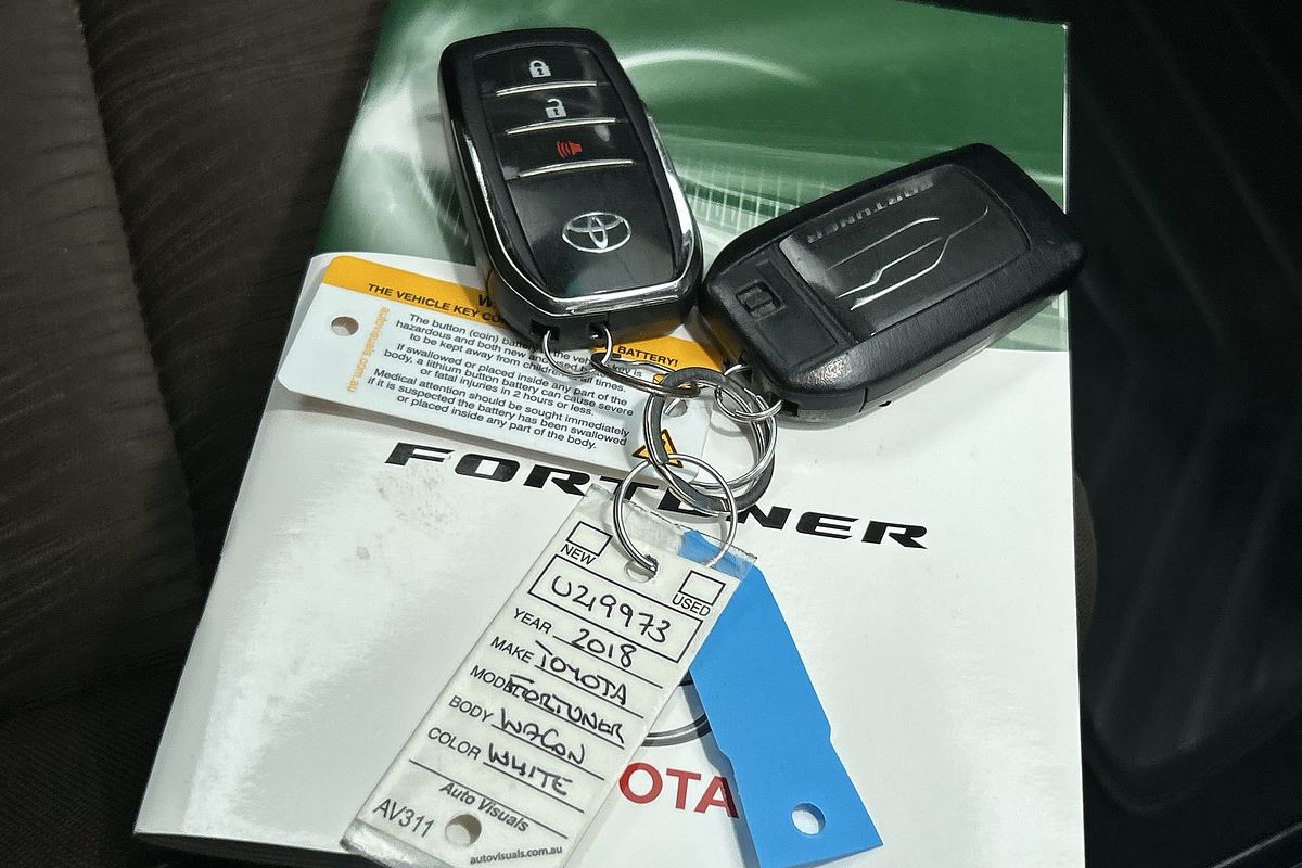 2018 Toyota Fortuner GXL GUN156R