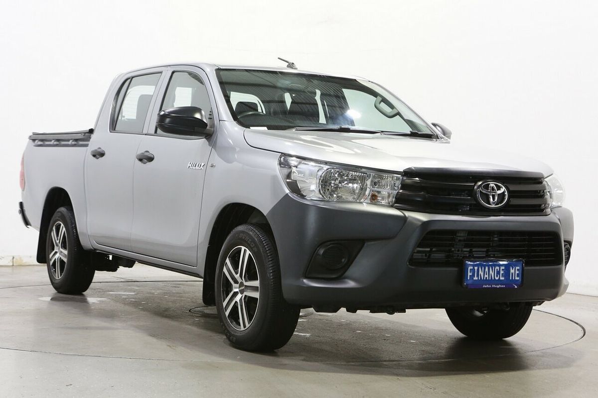 2017 Toyota Hilux Workmate TGN121R Rear Wheel Drive