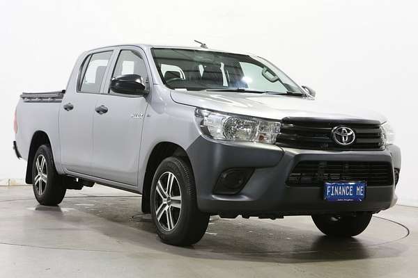 2017 Toyota Hilux Workmate TGN121R Rear Wheel Drive
