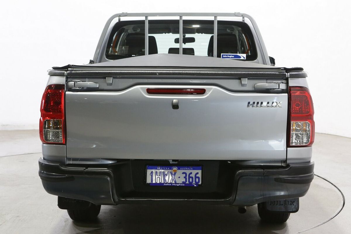 2017 Toyota Hilux Workmate TGN121R Rear Wheel Drive