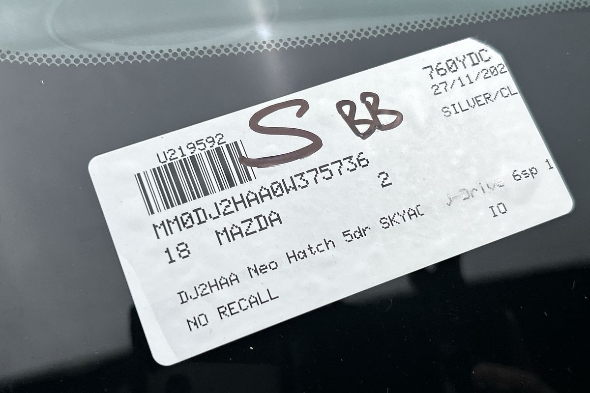 2018 Mazda 2 Neo DJ Series