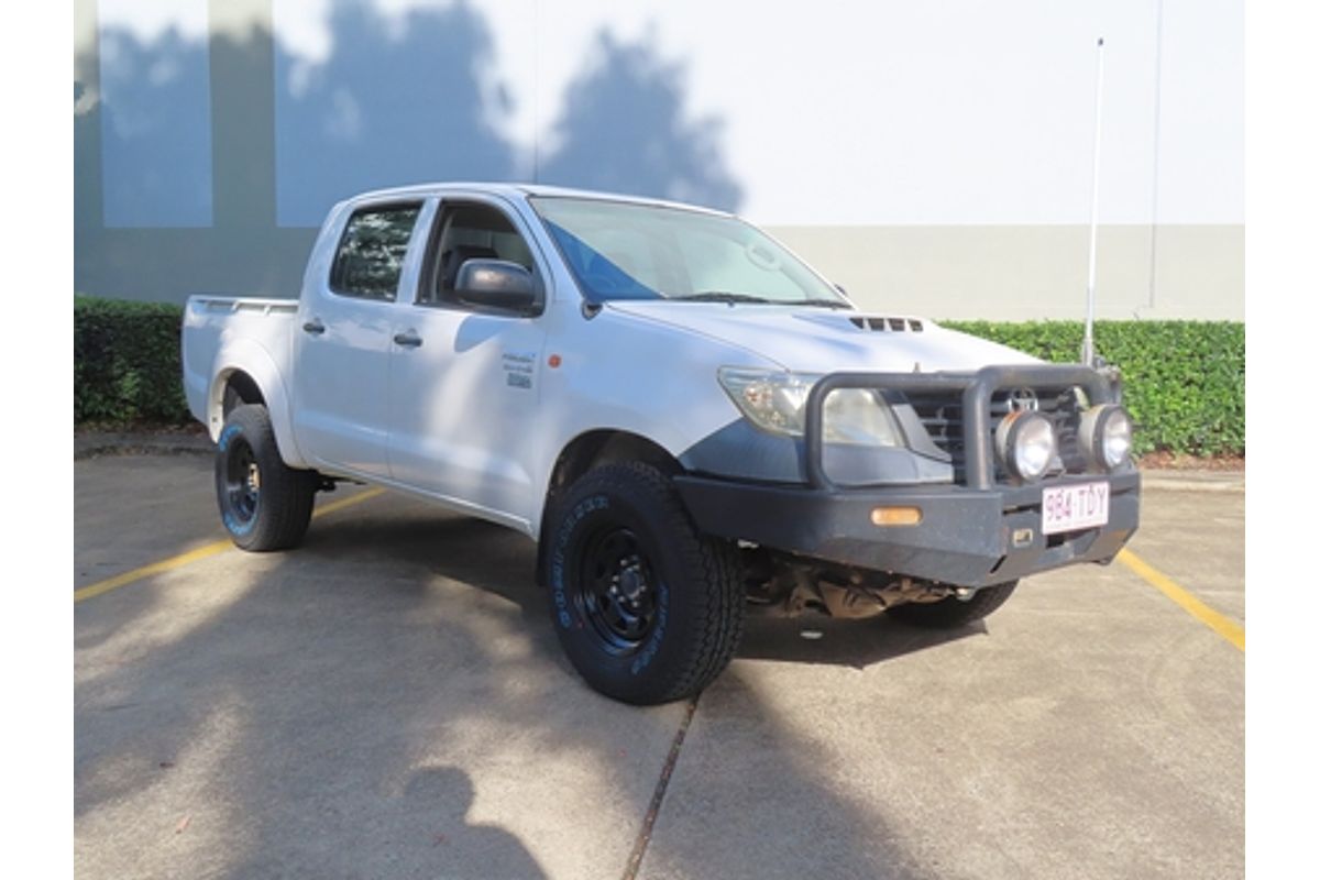 2012 Toyota Hilux SR GGN15R Rear Wheel Drive