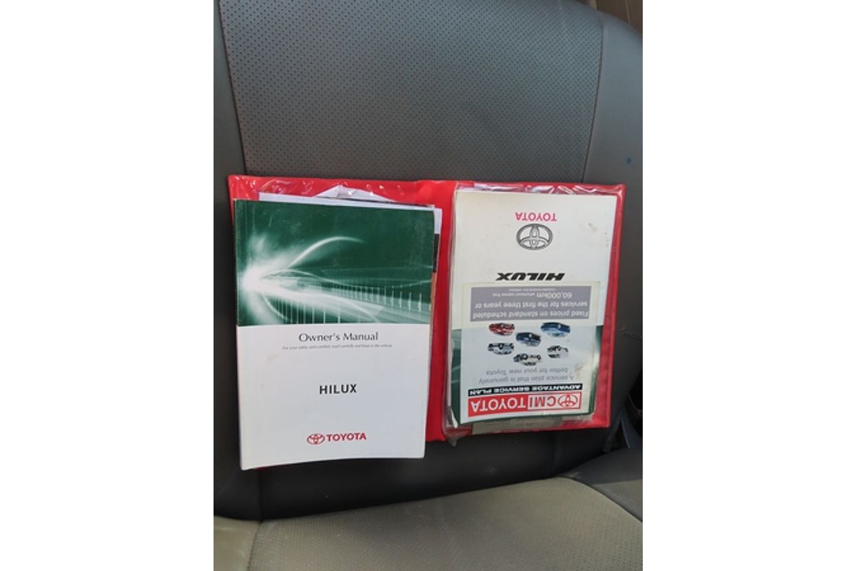 2012 Toyota Hilux SR GGN15R Rear Wheel Drive