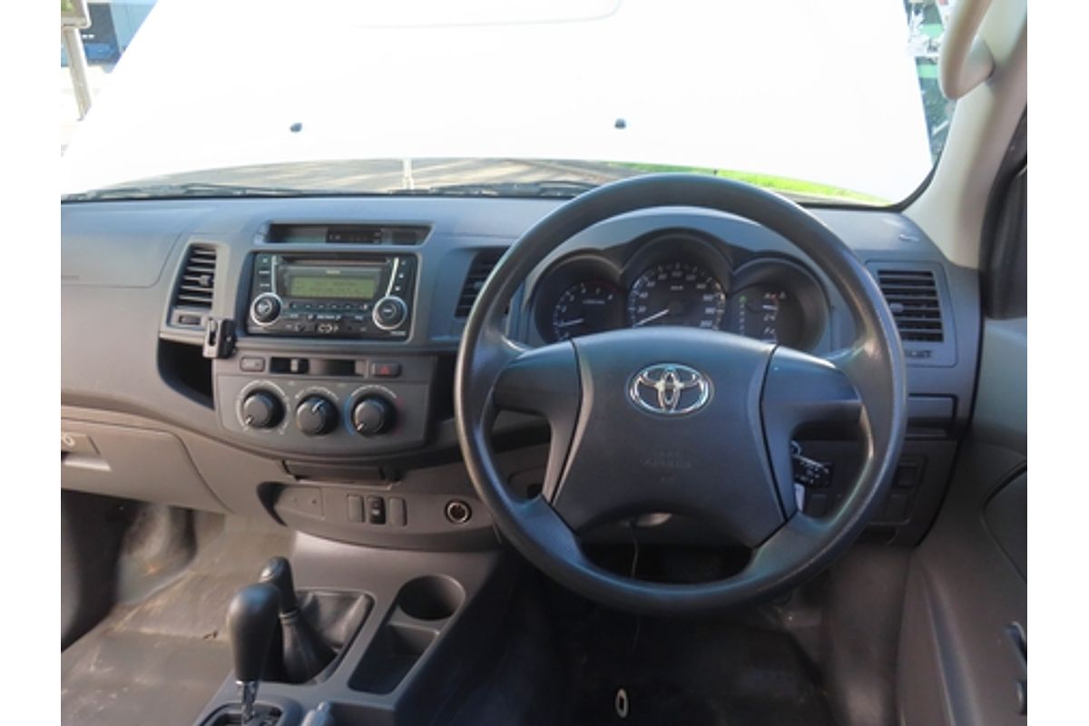 2012 Toyota Hilux SR GGN15R Rear Wheel Drive
