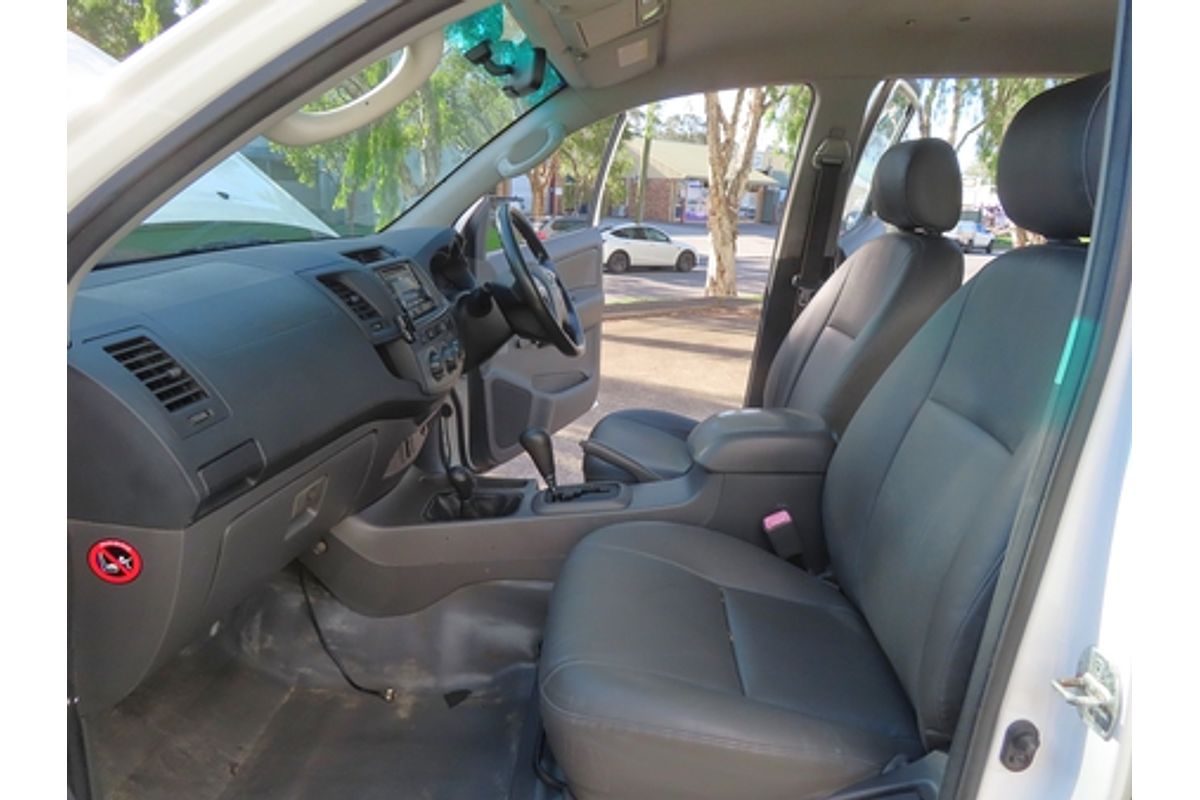 2012 Toyota Hilux SR GGN15R Rear Wheel Drive