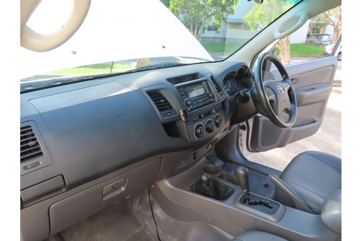2012 Toyota Hilux SR GGN15R Rear Wheel Drive