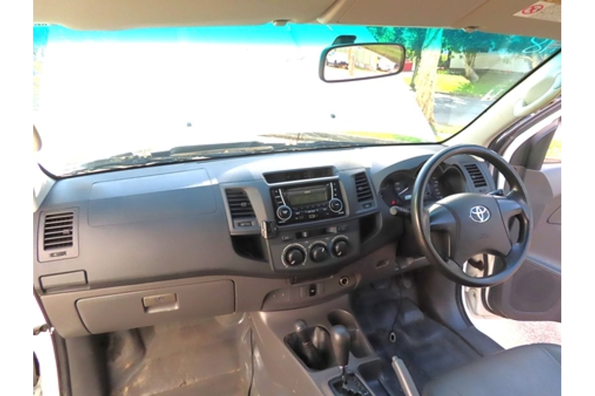 2012 Toyota Hilux SR GGN15R Rear Wheel Drive