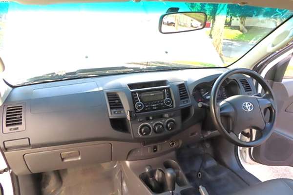 2012 Toyota Hilux SR GGN15R Rear Wheel Drive