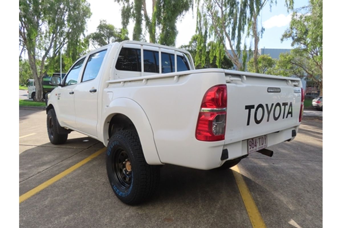 2012 Toyota Hilux SR GGN15R Rear Wheel Drive