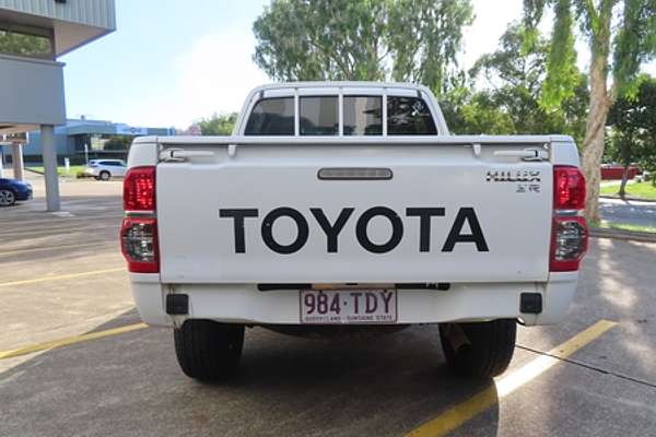2012 Toyota Hilux SR GGN15R Rear Wheel Drive