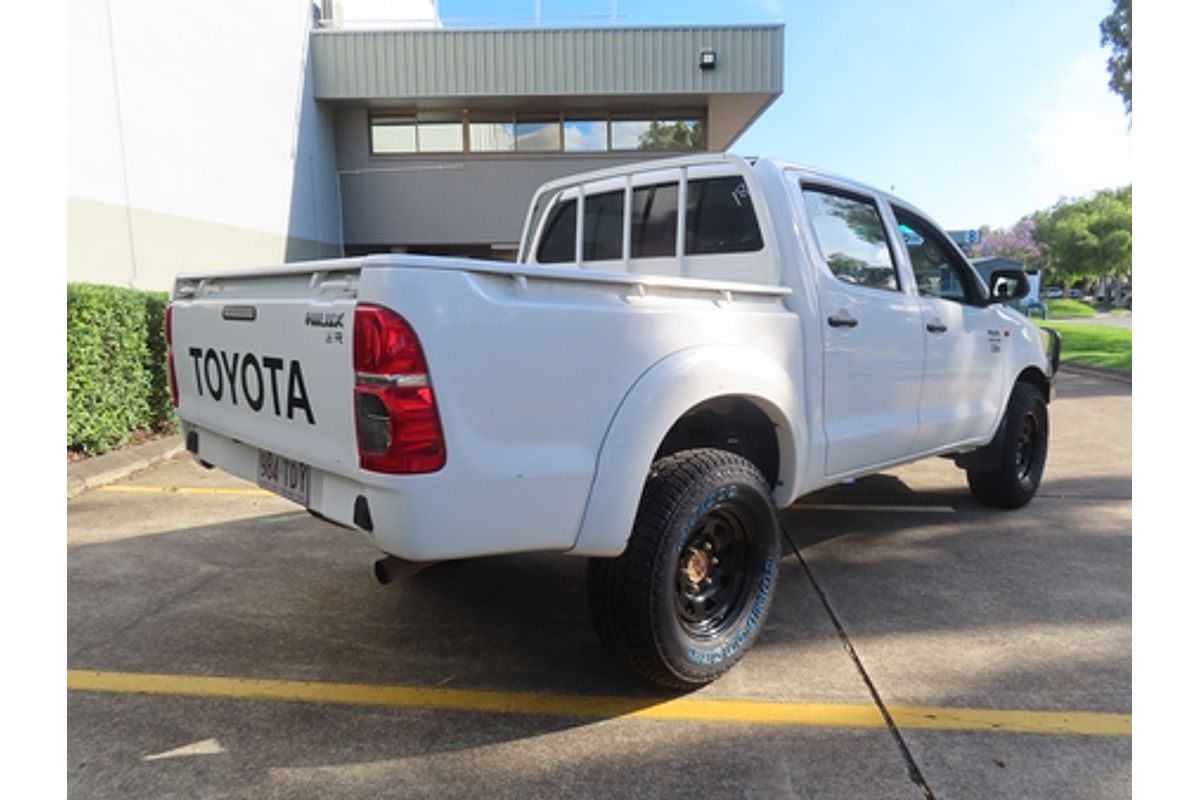 2012 Toyota Hilux SR GGN15R Rear Wheel Drive