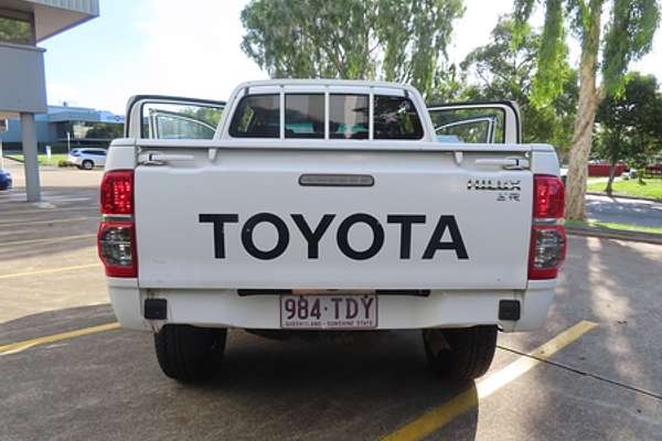2012 Toyota Hilux SR GGN15R Rear Wheel Drive