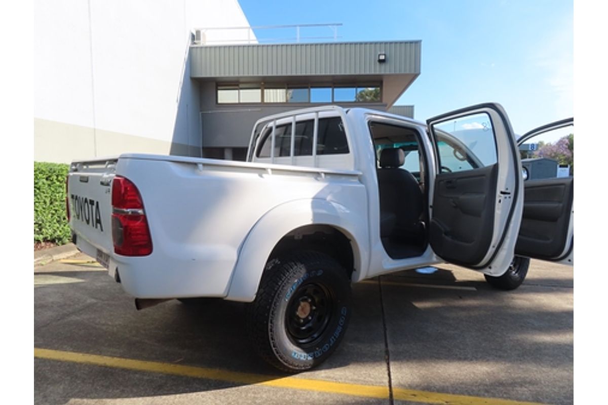 2012 Toyota Hilux SR GGN15R Rear Wheel Drive