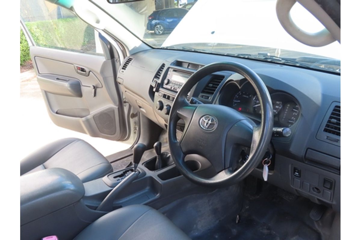 2012 Toyota Hilux SR GGN15R Rear Wheel Drive