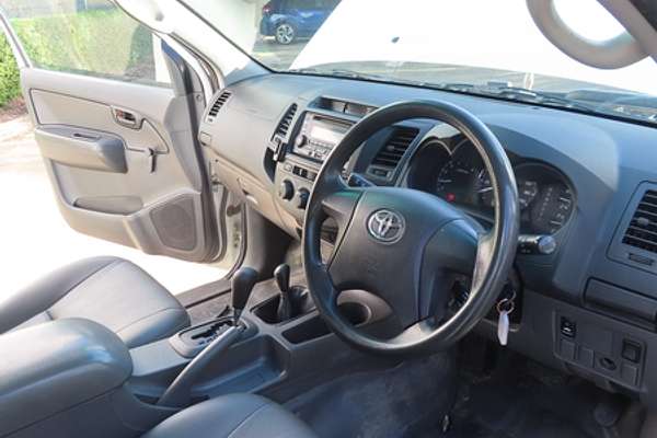 2012 Toyota Hilux SR GGN15R Rear Wheel Drive