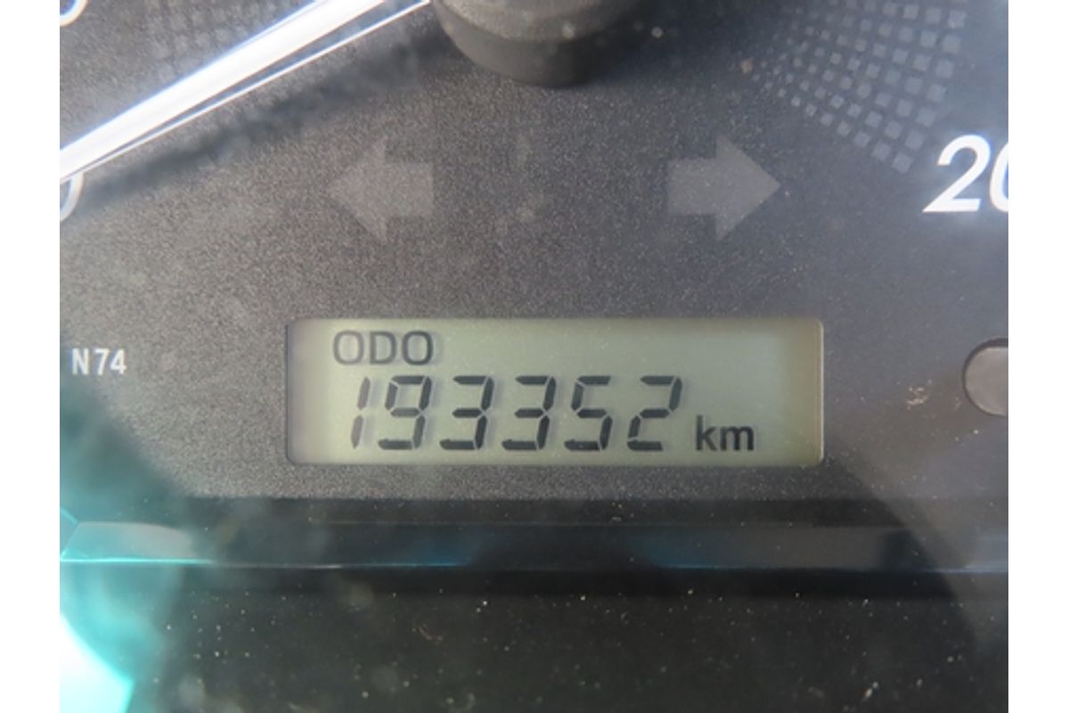 2012 Toyota Hilux SR GGN15R Rear Wheel Drive