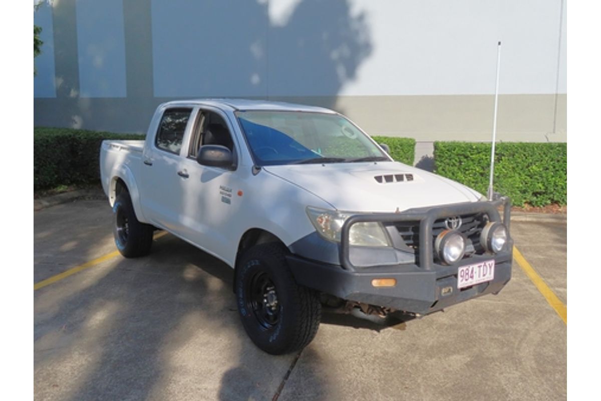 2012 Toyota Hilux SR GGN15R Rear Wheel Drive