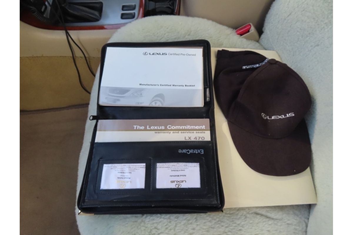 2002 Lexus LX LX470 UZJ100R