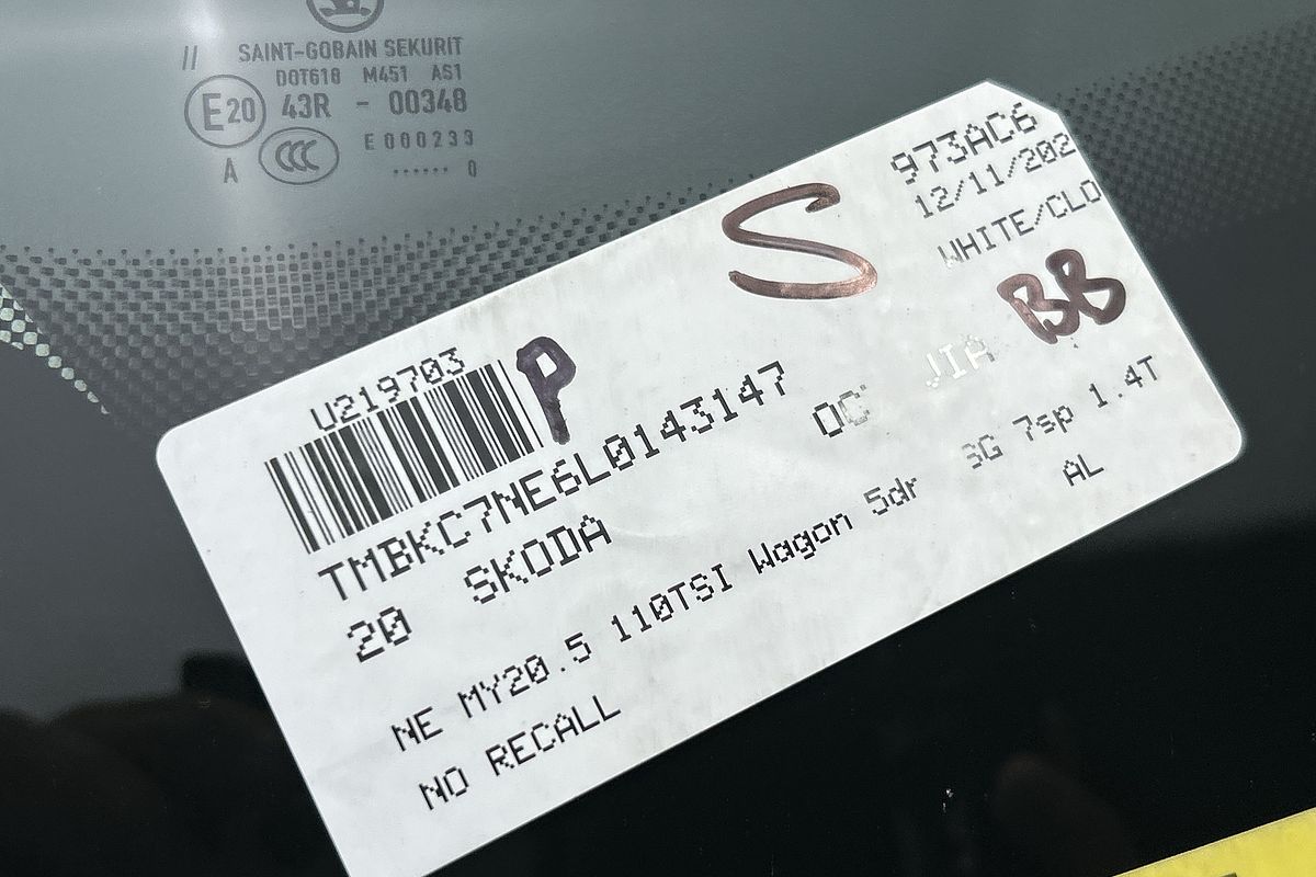 2020 SKODA Octavia 110TSI NE