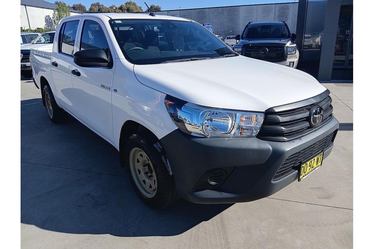 2021 Toyota Hilux Workmate TGN121R Rear Wheel Drive