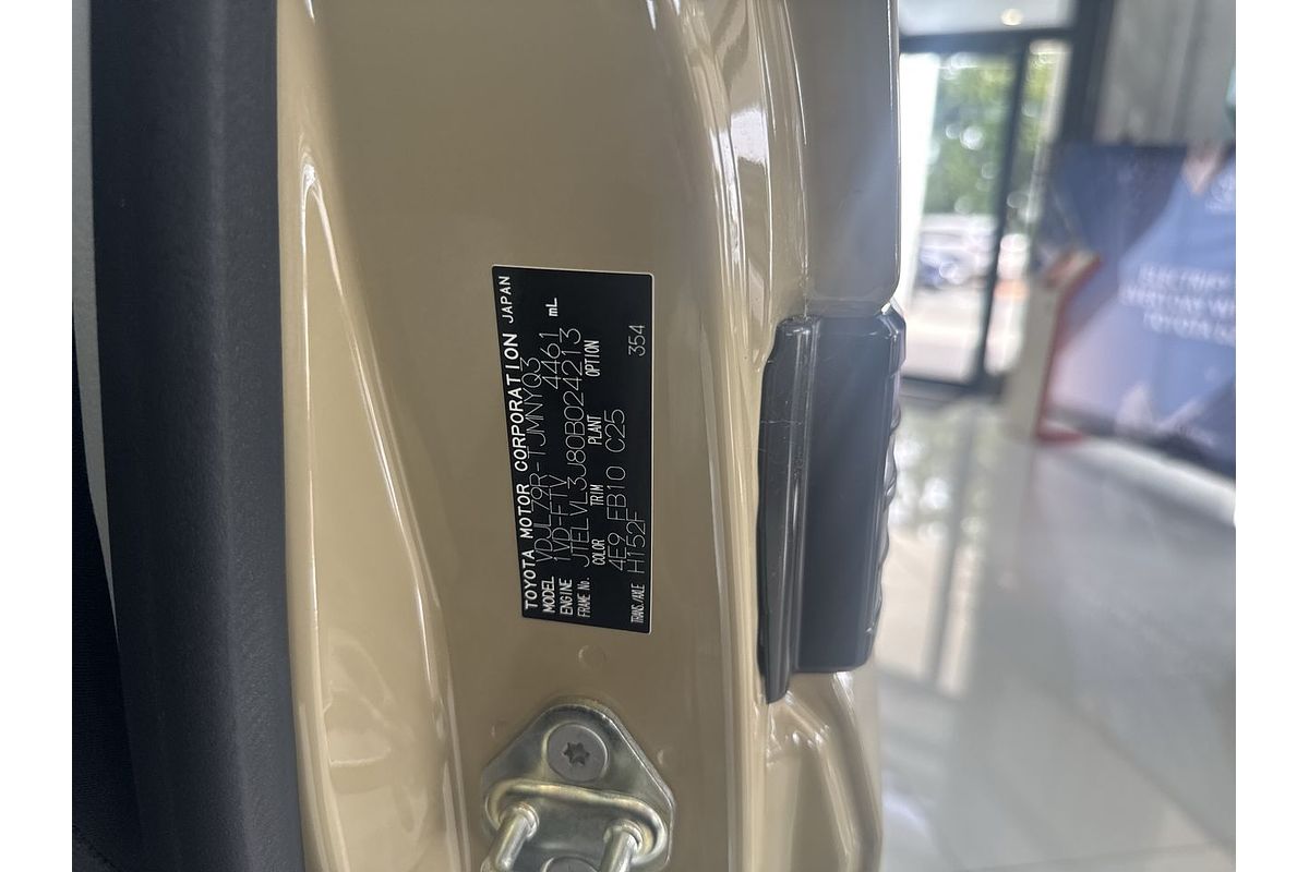 2024 Toyota Landcruiser GXL VDJL79R 4X4