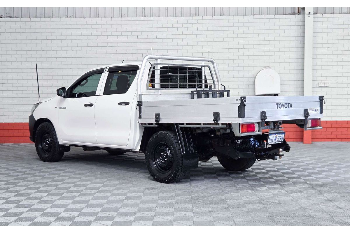2017 Toyota Hilux Workmate TGN121R Rear Wheel Drive