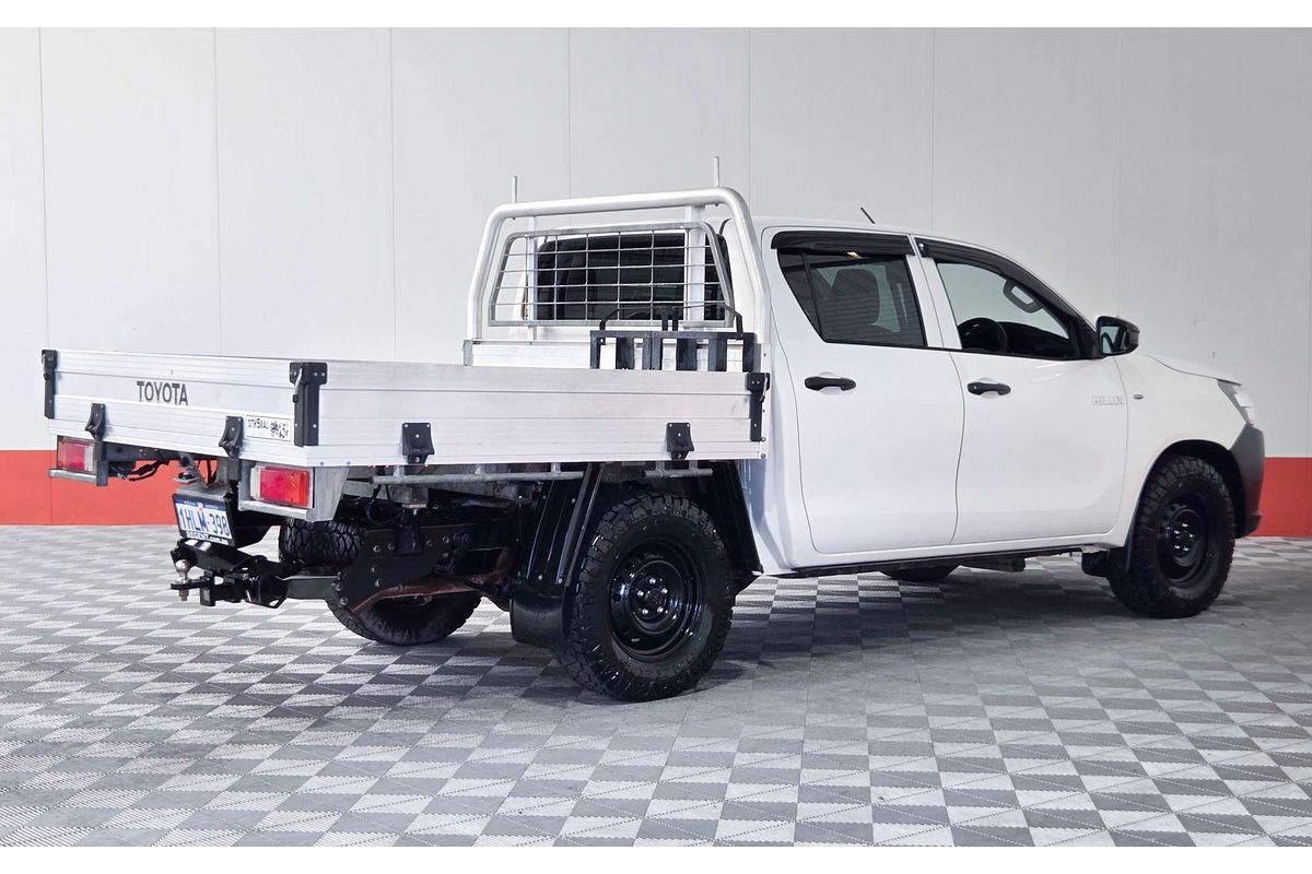 2017 Toyota Hilux Workmate TGN121R Rear Wheel Drive