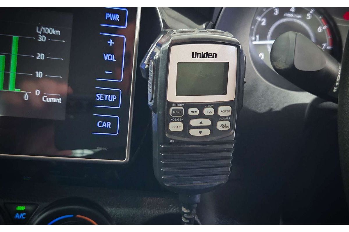 2017 Toyota Hilux Workmate TGN121R Rear Wheel Drive