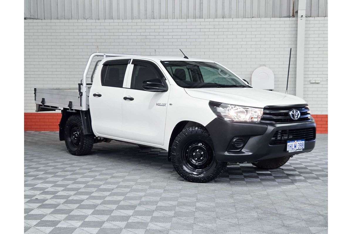 2017 Toyota Hilux Workmate TGN121R Rear Wheel Drive