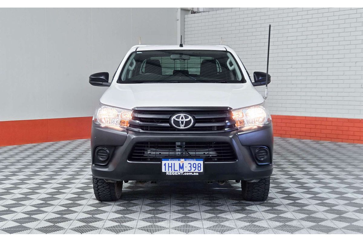 2017 Toyota Hilux Workmate TGN121R Rear Wheel Drive