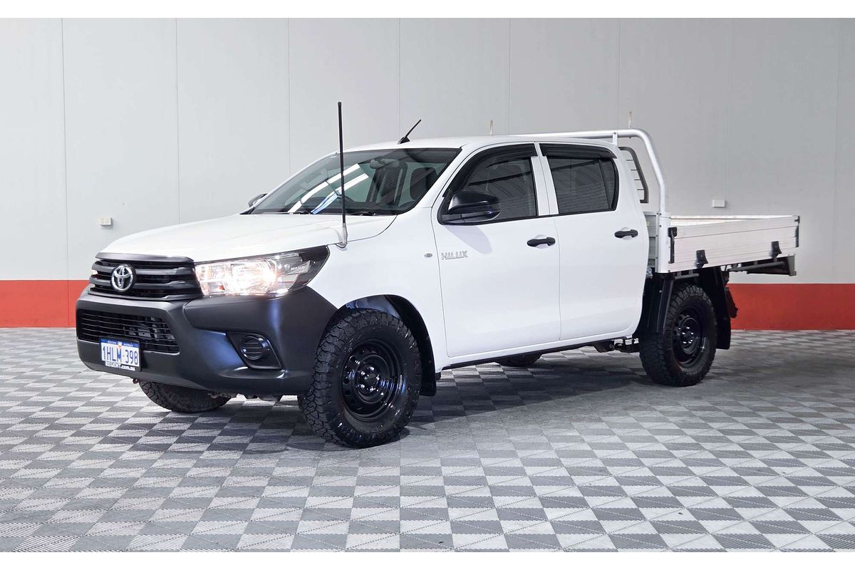 2017 Toyota Hilux Workmate TGN121R Rear Wheel Drive
