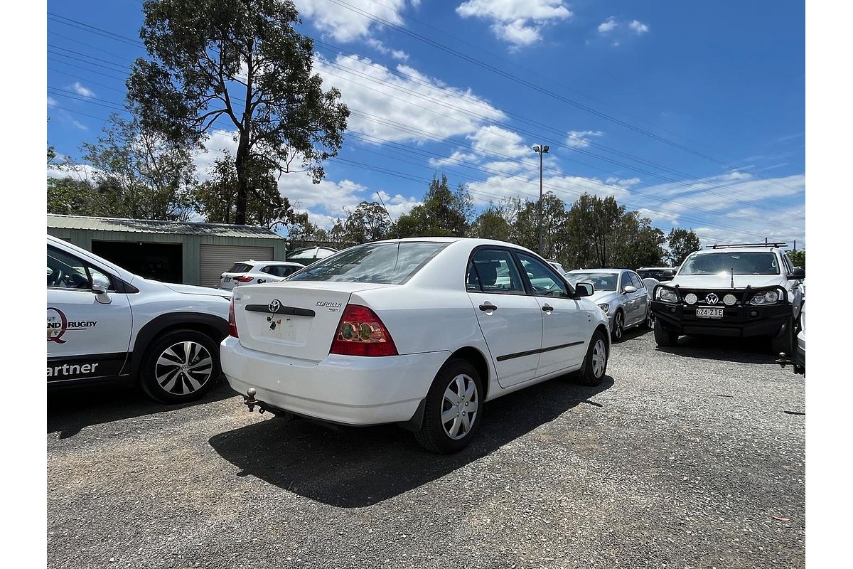 2005 Toyota Corolla Ascent ZZE122R