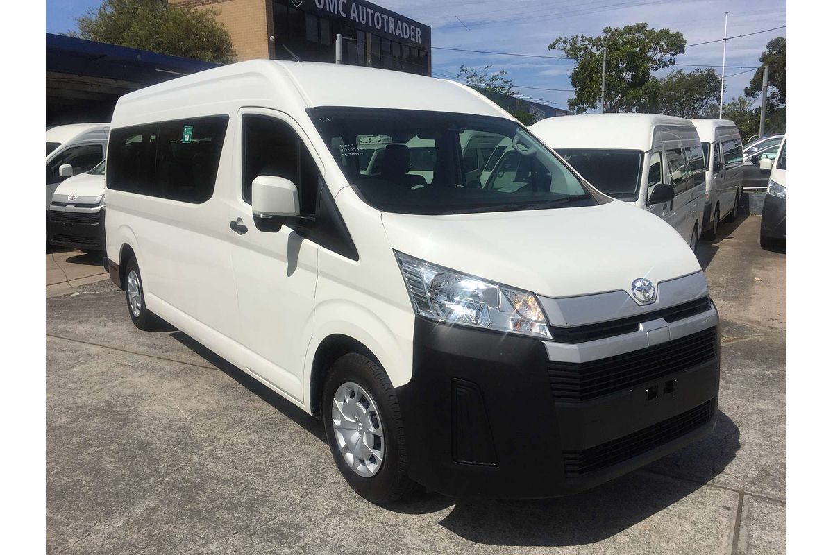 2019 Toyota Hiace Commuter GDH322R ELWB High Roof
