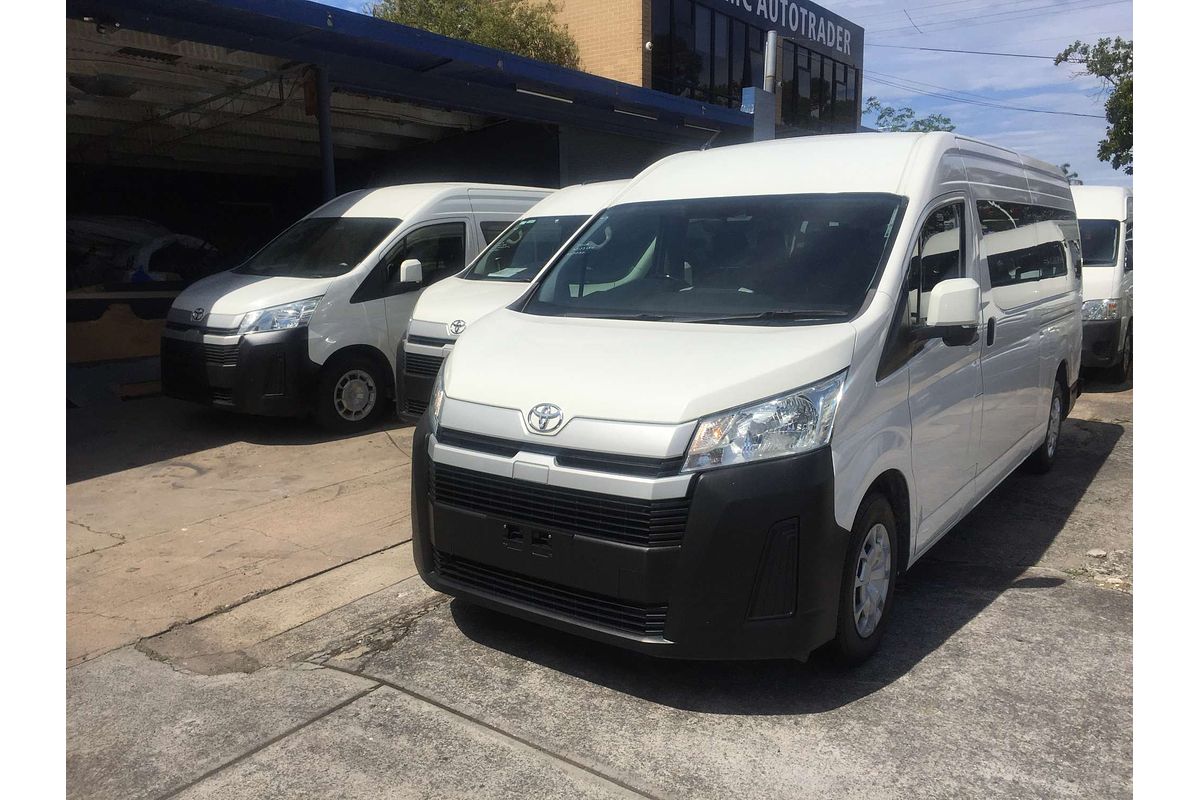 2019 Toyota Hiace Commuter GDH322R ELWB High Roof
